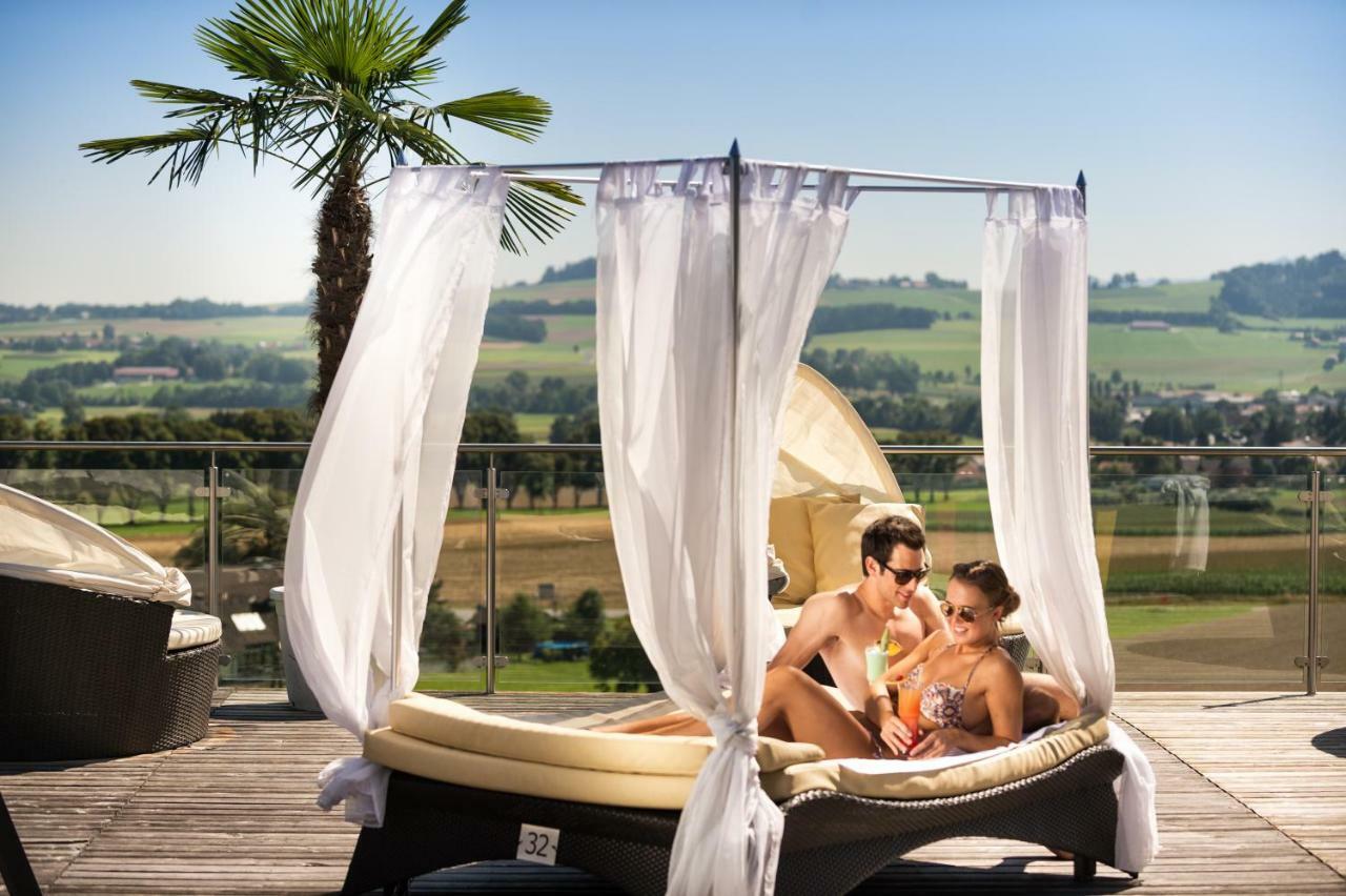 Hotel Winzer Wellness & Kuscheln แซงต์ท กิอร์เกน อิม อัทเทอร์เกา ภายนอก รูปภาพ